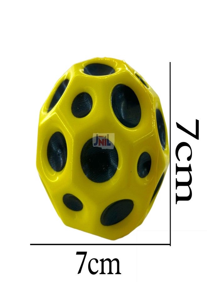 JNiL Moon Ball - Playing Game for Kids and Adults, Orange (Yellow) - Image 3
